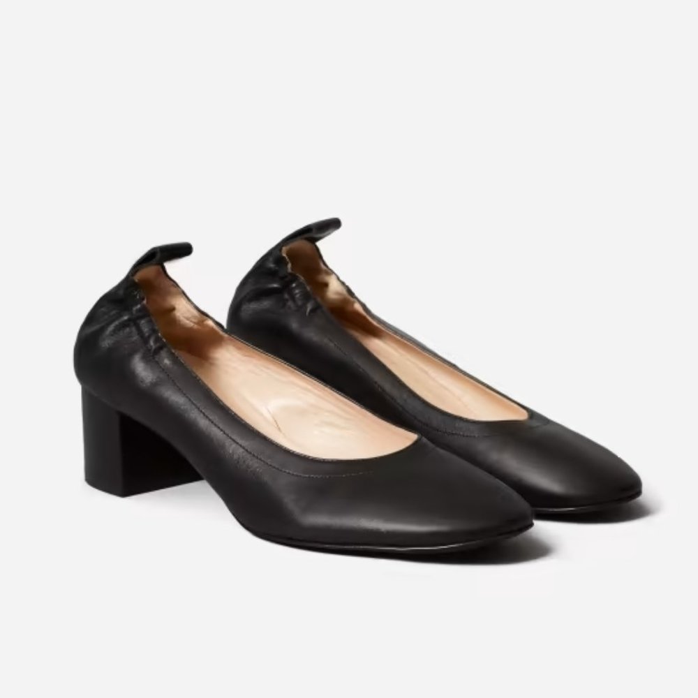 Everlane Day Heel Black Size 8